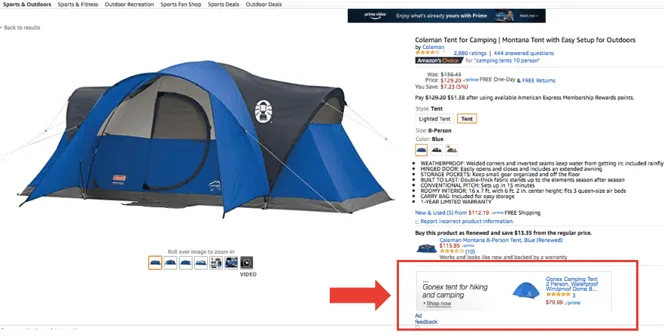 Displaying Ads for Your Product on Competitors' Product Listing Pages | Amify