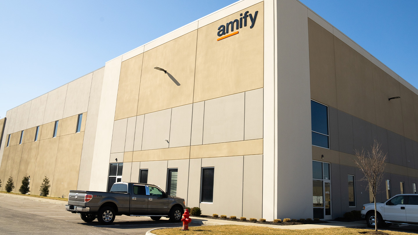 Amify's Warehouse in West Chester, Ohio.